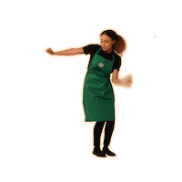Coffee Time Happy Dance Sticker by Starbucks_EMEA