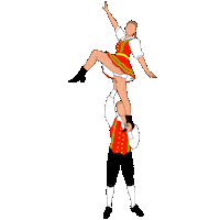 LeoniesWerkstatt tanzen karneval koln fastelovend Sticker