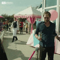 SkyTV dancing what wtf cheers GIF