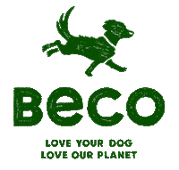 beco_pets dog sustainable petcare beco Sticker