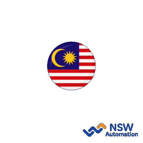 Jalur Gemilang Love Sticker by NSW Automation