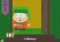 shocked kyle broflovski GIF by South Park 