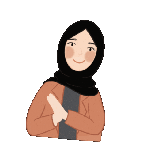 Happy Girl Sticker