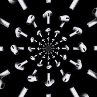 Iphone Air Pods GIF by Feliks Tomasz Konczakowski