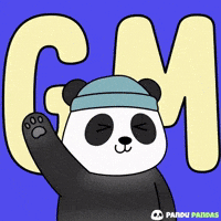 Good Morning Hello GIF by Pandu Pandas