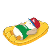 Relaxing Chill Out Sticker by Pudgy Penguins