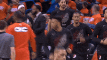 Arrive Lets Go GIF by NBA
