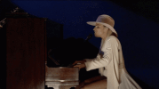 saturday night live piano GIF by Lady Gaga