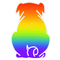 Design Rainbow Sticker by Designstuuv Werbeagentur