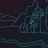 przetwor animation fail bear adventure GIF