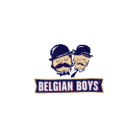 Logo Breakfast Sticker by Belgian Boys