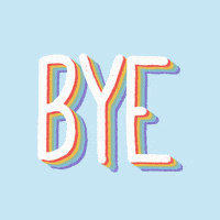 Bye Bye Goodbye GIF