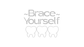 guerragoes dentist braces brace braceyourself Sticker