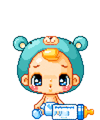 Sad Baby Sticker