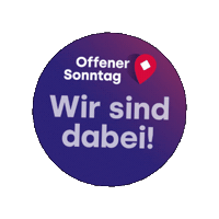 marktplatzkuessnacht logo icon sonntag marktplatz Sticker