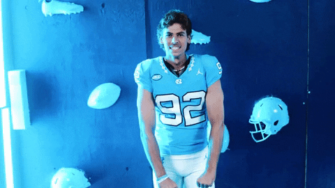 North Carolina Football GIF by UNC Tar Heels