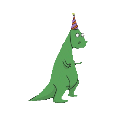 celebrating happy birthday STICKER by imoji