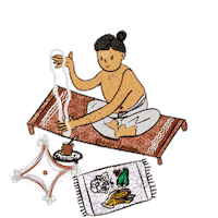 Festival Onam Sticker