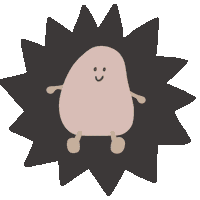 Blobby Sticker by ergoPouch