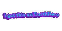 shopearthhero shopearthhero i got this on earthhero Sticker