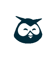 Happy Owl Sticker by Hootsuite