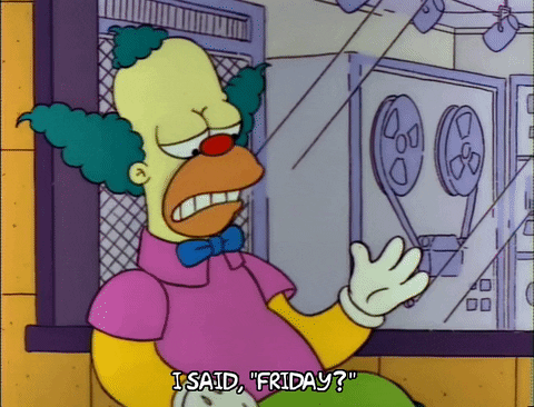 Season 3 Friday GIF by The Simpsons