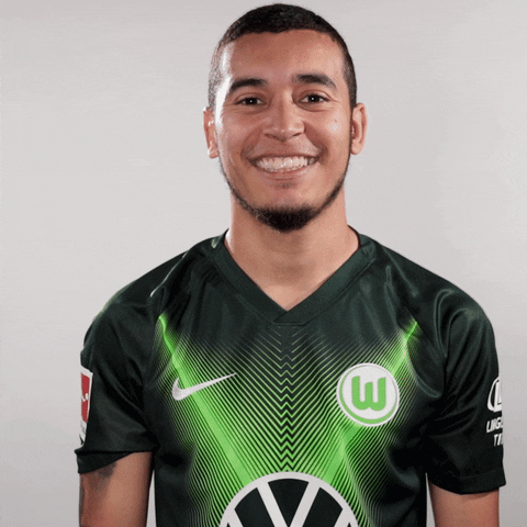 Soccer Hello GIF by VfL Wolfsburg