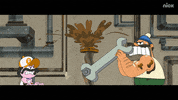 Cartoon Working GIF by Nickelodeon