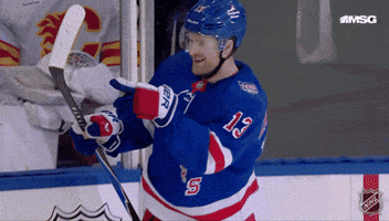 Happy New York GIF by NHL