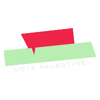 VotePalestineCa votezpalestine votepalestine Sticker