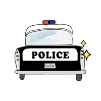 police Sticker by Ivo Adventures