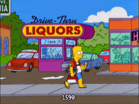 bart simpson booze GIF