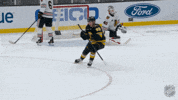 Happy Boston Bruins GIF by NHL