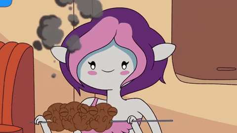 animations eating GIF by Cartoon Hangover