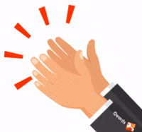 qwordsdotcom clap hand company director GIF