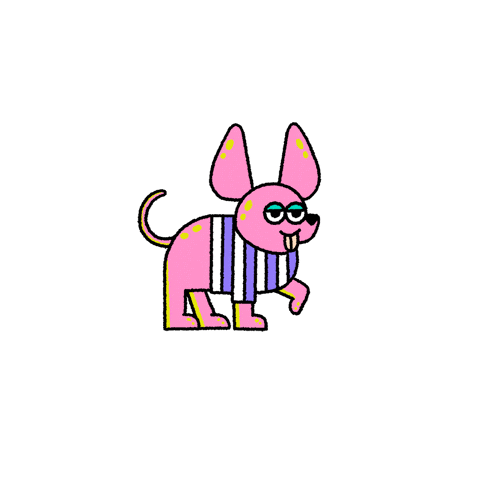 macadam_app giphyupload dog walking walk GIF