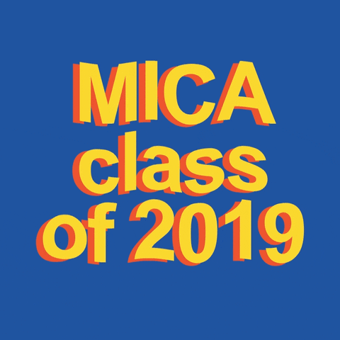 mica commencement mica maryland institute college of art micamade GIF