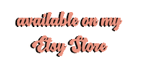 Etsy Store Sticker
