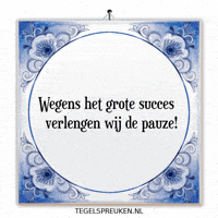 Ontspanning Succes GIF by Tegelspreuken.nl