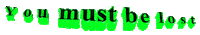 You Must Be Lost Sticker by GIPHY Text