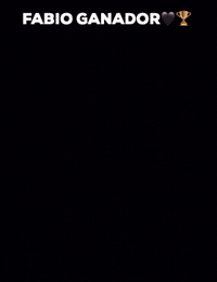 Fabio Ganador GIF