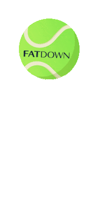 Tennis Sticker by FATDOWN