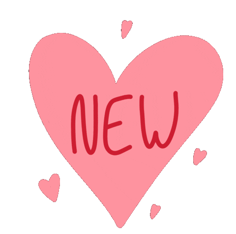 Heart New Post Sticker