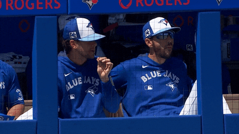 Chatting Blue Jays GIF by Toronto Blue Jays