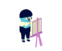 Art School Sticker by Julian Glander