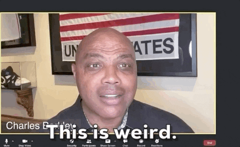This Is Weird Charles Barkley GIF by Saturday Night Live