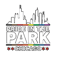 Chicago Pride Sticker by Pride in the Park Chicago