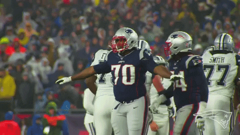 Whats Going On What GIF by New England Patriots