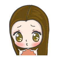 Shy Sticker