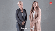 I Might Cry Wedding Dress GIF by BuzzFeed